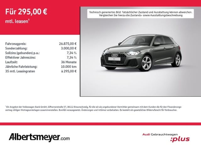 Audi A1 25 TFSI S-Line Sportback