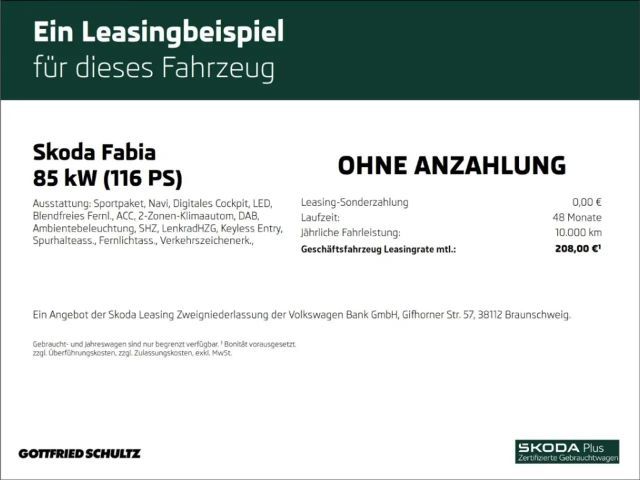 Skoda Fabia 1.0 TSI Monte Carlo