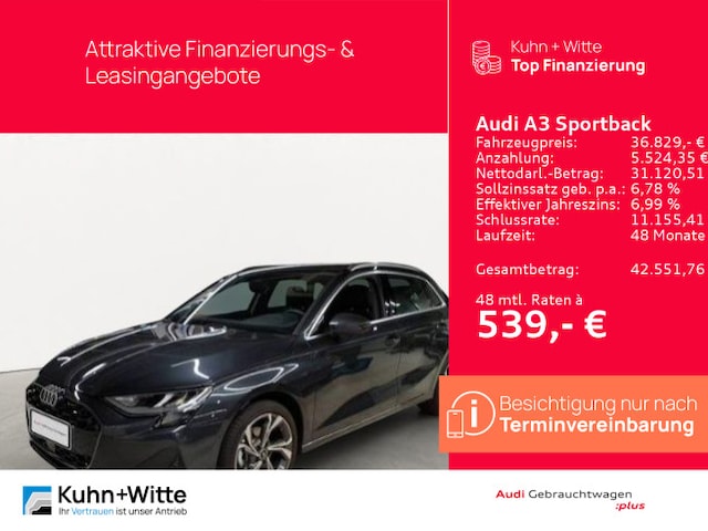 Audi A3 30 TFSI S-Tronic Sportback