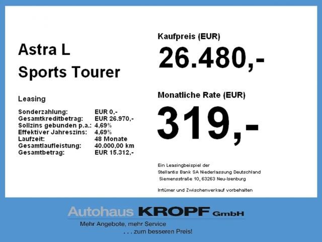 Opel Astra Sports Tourer