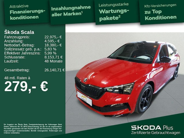 Skoda Scala 1.0 TSI Monte Carlo