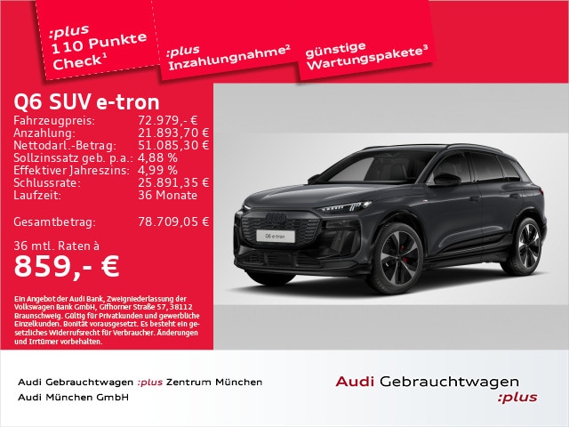 Audi Q6 e-tron Performance