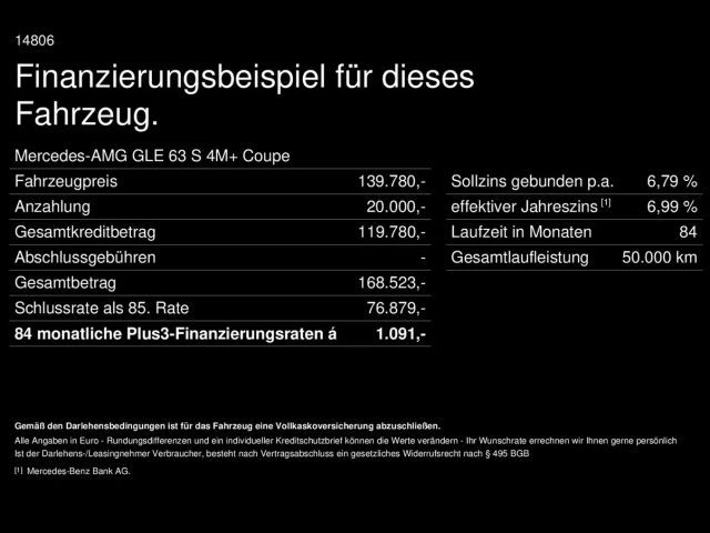 Mercedes-Benz GLE 63 AMG AMG Line Coupé