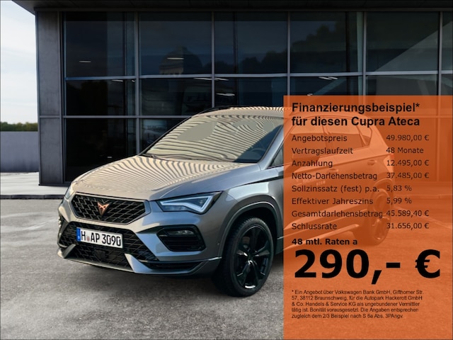 Cupra Ateca 2.0 TSI 4Drive VZ