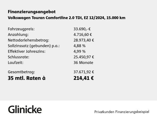Volkswagen Touran Comfortline DSG IQ.Drive