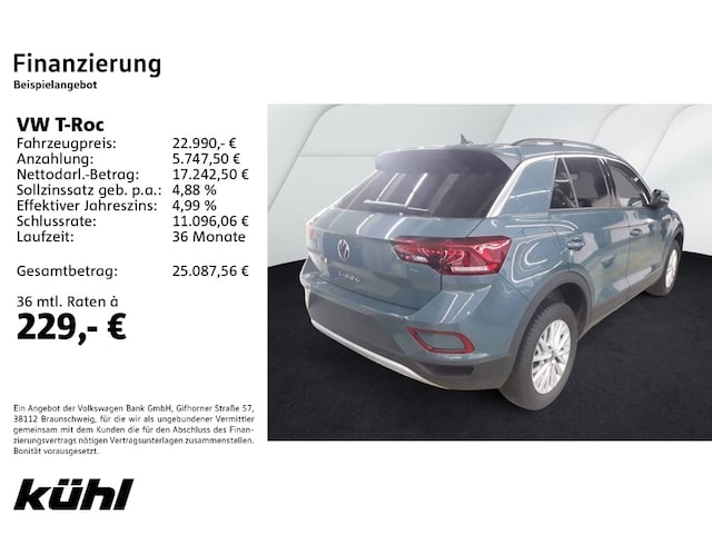 Volkswagen T-Roc Life