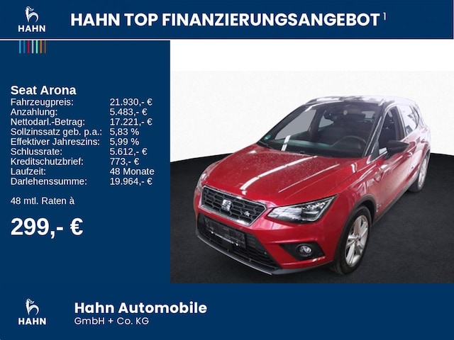 Seat Arona 1.5 TSI DSG FR-lijn