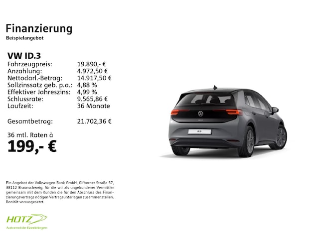 Volkswagen ID.3 Performance Pure