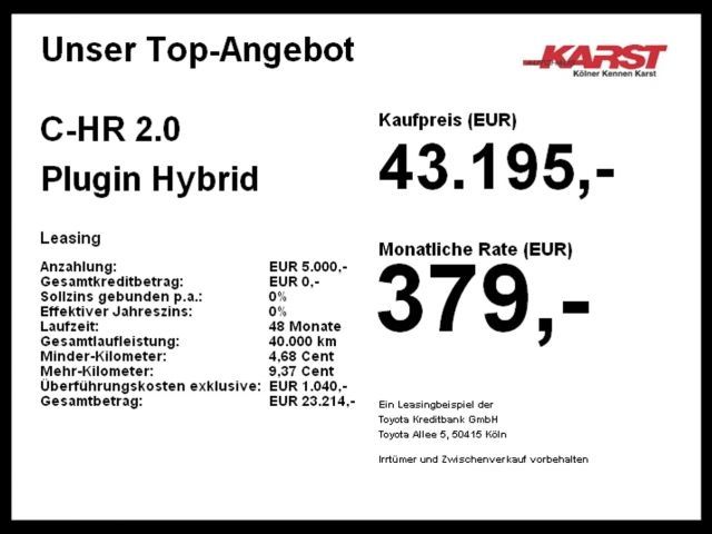 Toyota C-HR 4x2 GR Hybride Plug-in
