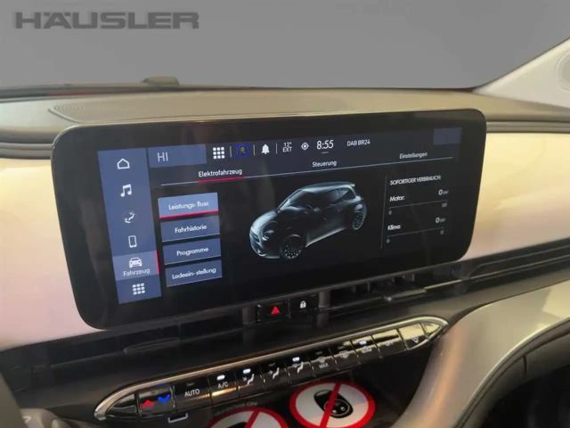 Fiat 500e Klimaautomatik Verkehrschilderkennung