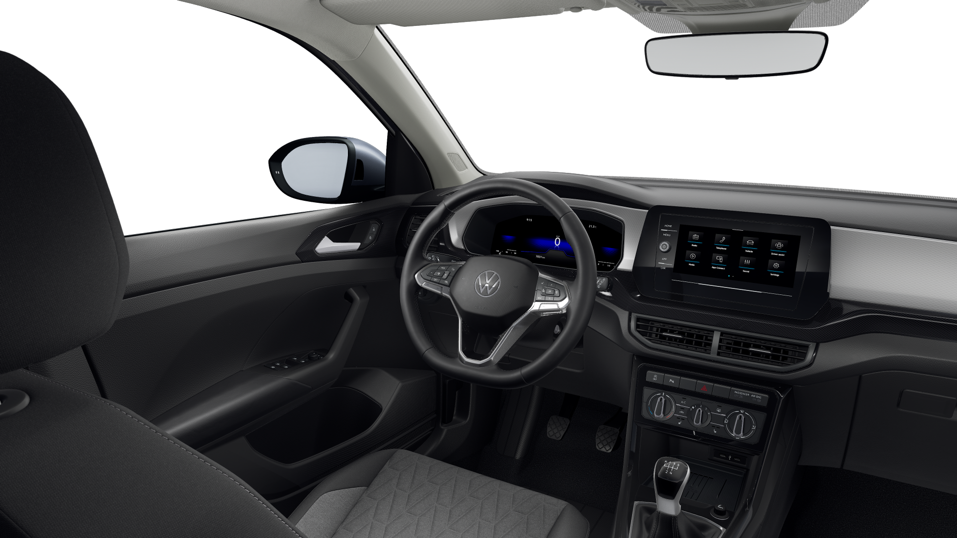 Volkswagen T-Cross ASSISTENTEN,ACC,LED,APP-CONNECT,PDC VO&HI,SITZHZG VO