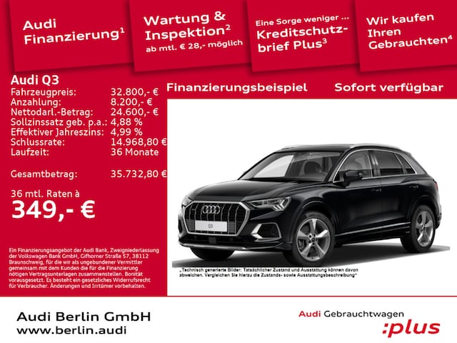 Audi Q3 40 TFSI Quattro S-Tronic