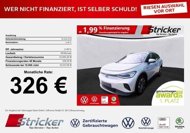 Volkswagen ID.4 150 kW 77 KWh