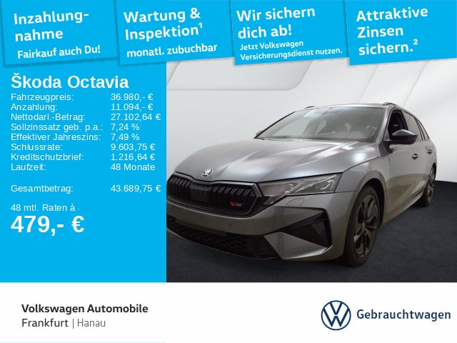 Skoda Octavia 2.0 TSI Combi RS