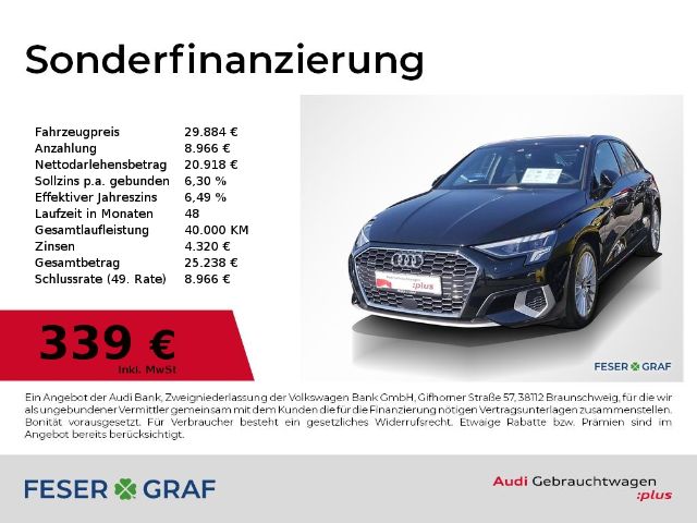 Audi A3 40 TFSI Quattro S-Tronic Sportback