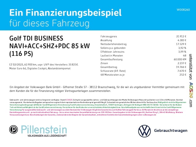 Volkswagen Golf Business