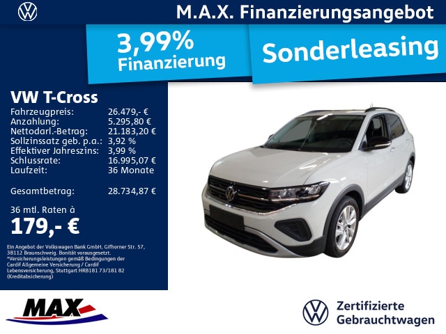 Volkswagen T-Cross 1.5 TSI DSG