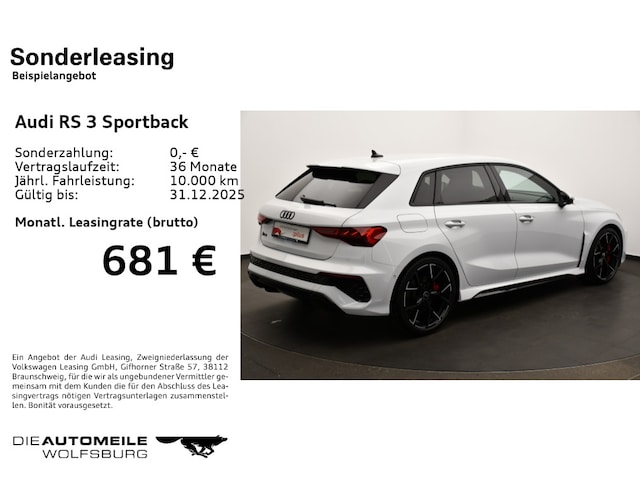 Audi RS3 Quattro S-Tronic Sportback