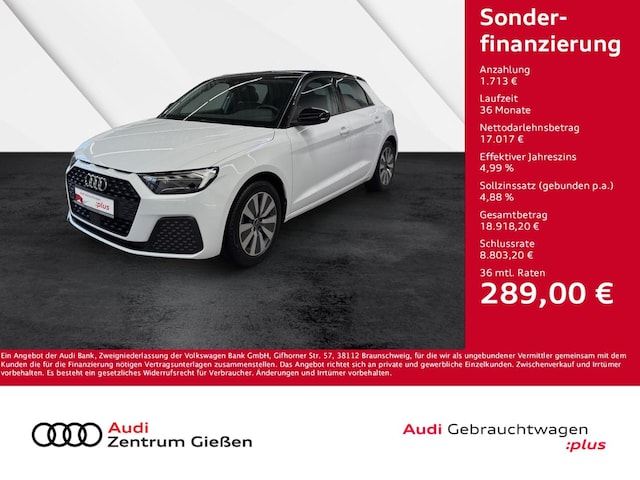 Audi A1 25 TFSI Sportback