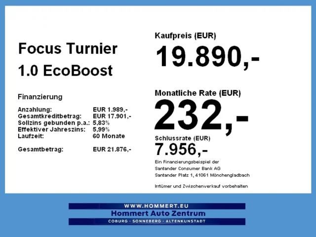Ford Focus EcoBoost Titanium Wagon