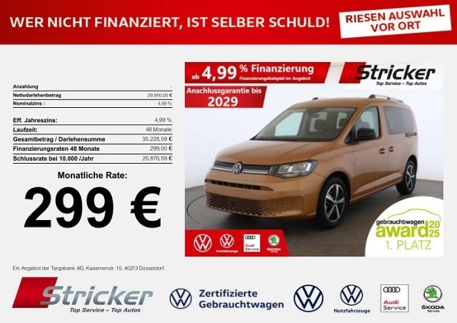 Volkswagen Caddy 2.0 TDI Combi