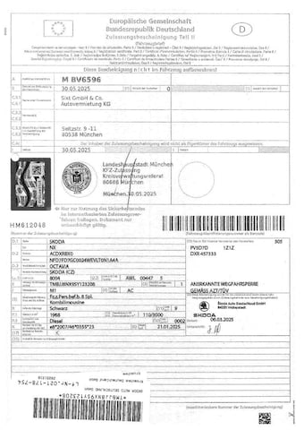 Skoda Octavia 2.0 TDI Combi