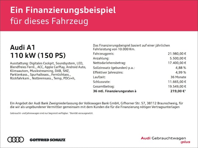 Audi A1 35 TFSI Allstreet S-Tronic