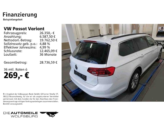 Volkswagen Passat 2.0 TDI Business DSG Variant