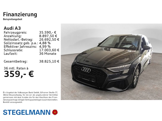 Audi A3 40 TDI Quattro S-Line S-Tronic Sedan