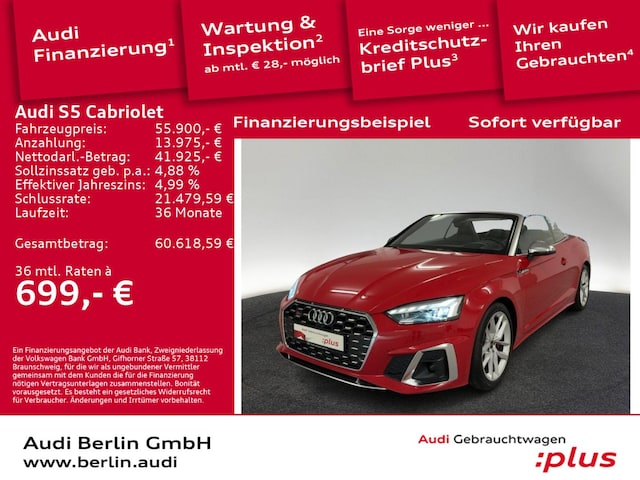Audi S5 Cabriolet Quattro