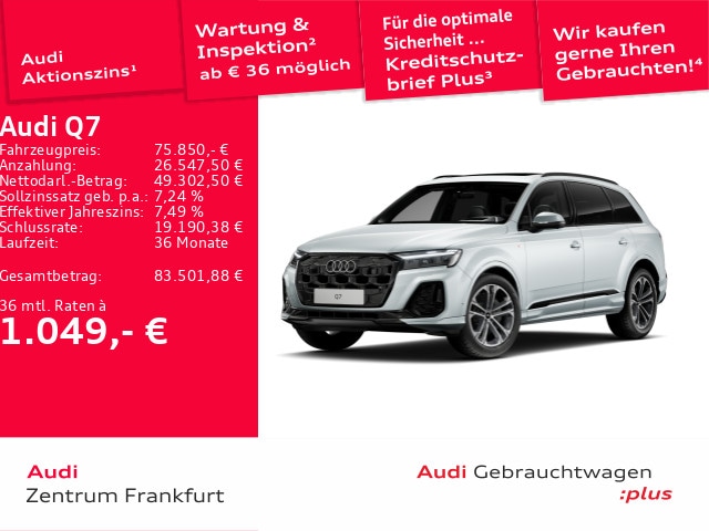 Audi Q7 50 TDI Quattro S-Line