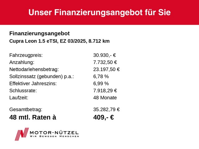 Cupra Leon DSG ST Sportstourer
