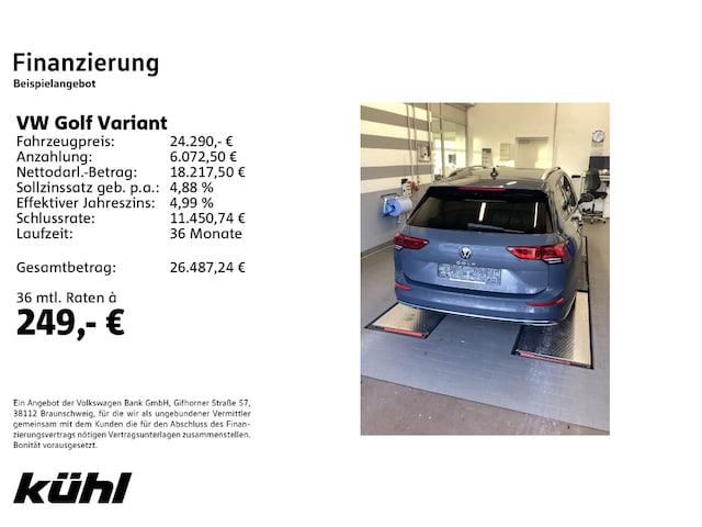 Volkswagen Golf 2.0 TDI DSG Golf VIII Variant