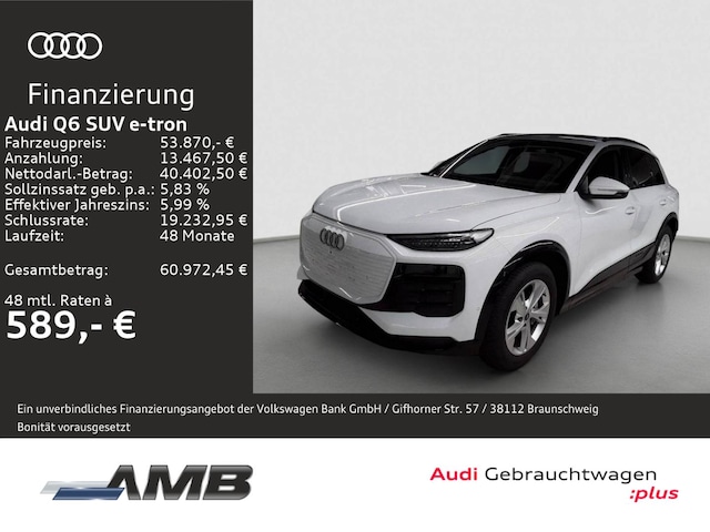 Audi Q6 e-tron SUV e-tron Audi Q6 SUV e-tron