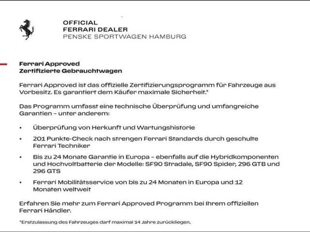 Ferrari Purosangue - FERRARI HAMBURG