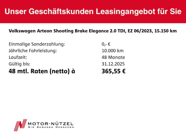 Volkswagen Arteon Shooting Brake 2.0 TDI