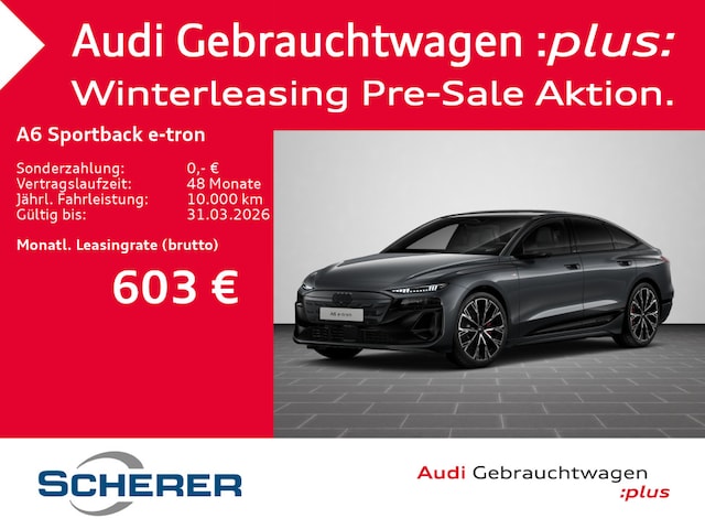 Audi A6 e-tron Sportback