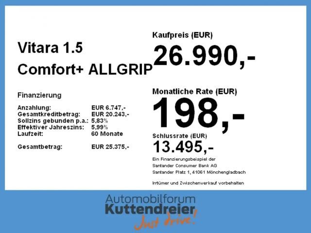 Suzuki Vitara AllGrip Comfort