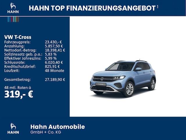 Volkswagen T-Cross 1.0 TSI Life