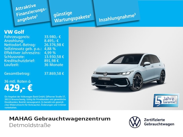 Volkswagen Golf 1.5 eTSI DSG Golf VIII R-Line