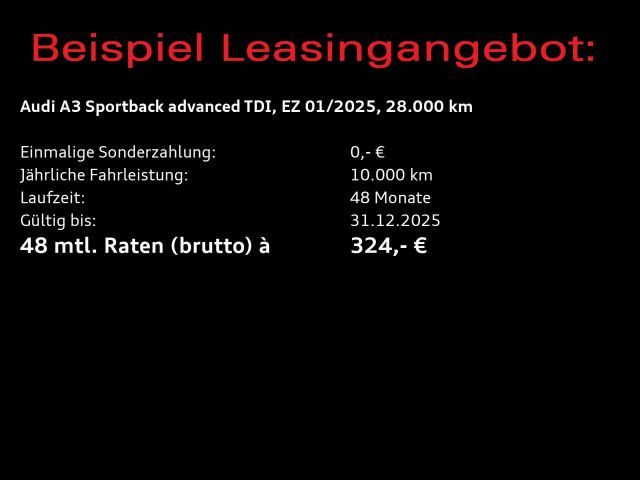 Audi A3 30 TDI Sedan