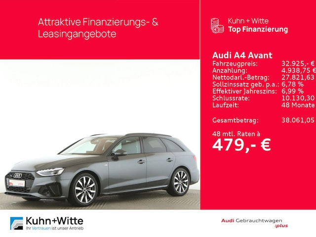 Audi A4 40 TFSI Avant Quattro S-Tronic