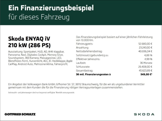 Skoda Enyaq Coupe Sportline