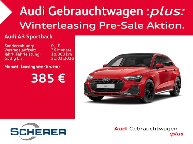 Audi A3 30 TFSI S-Line S-Tronic Sportback
