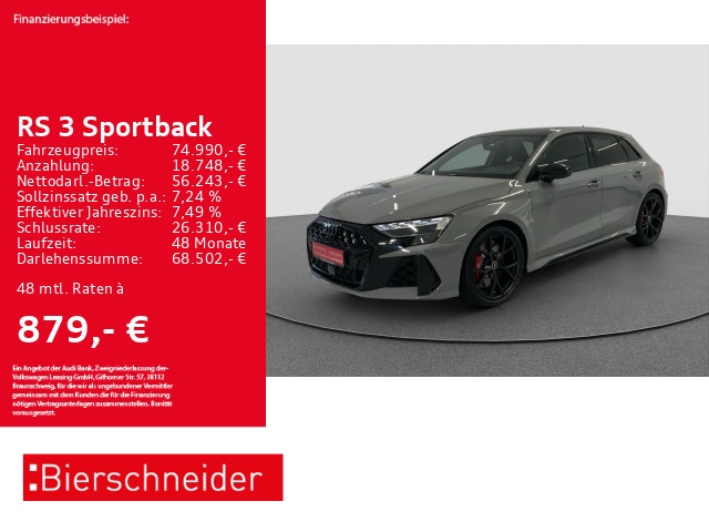 Audi RS3 Quattro S-Tronic Sportback