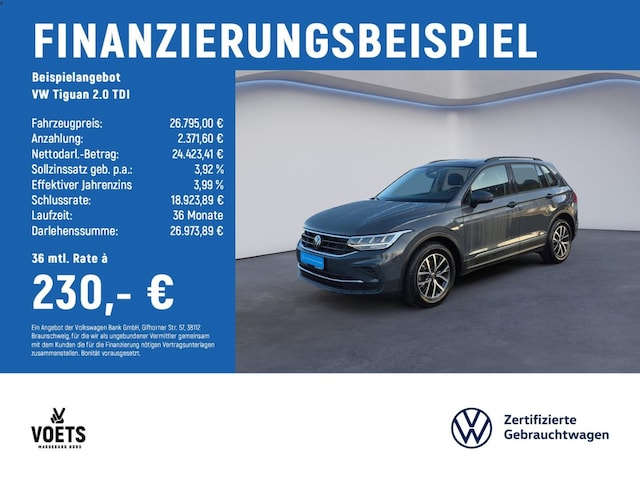 Volkswagen Tiguan 2.0 TDI Life