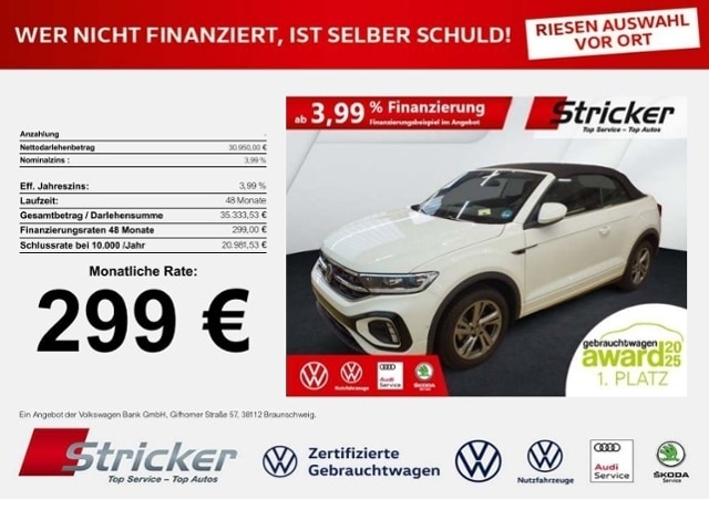 Volkswagen T-Roc Cabriolet DSG