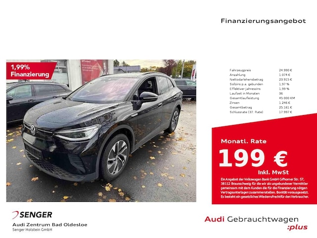 Volkswagen ID.4 52 KWh Pure