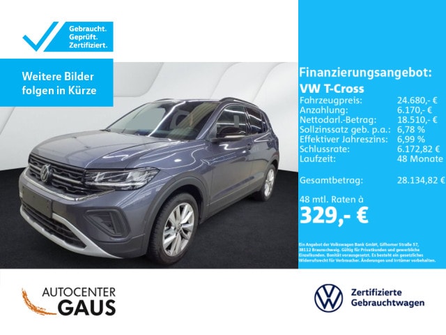 Volkswagen T-Cross 1.0 TSI DSG