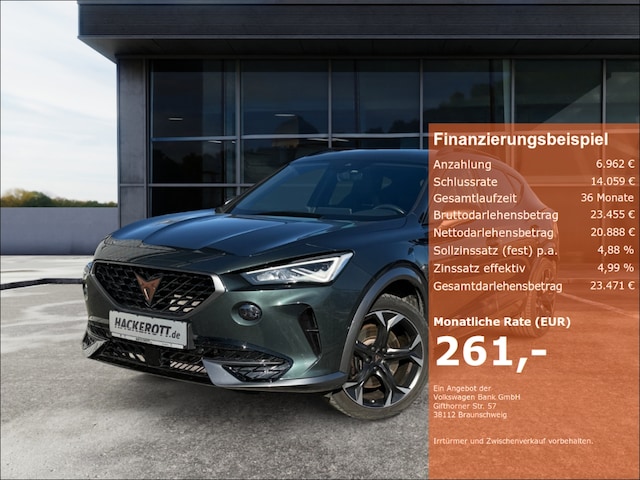 Cupra Formentor 1.4 VZ e-Hybrid